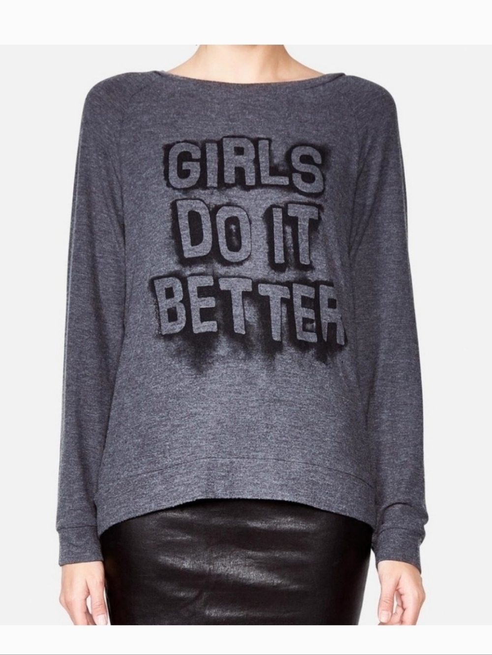 Lauren Moshi Girls Do It Better "sweater"
